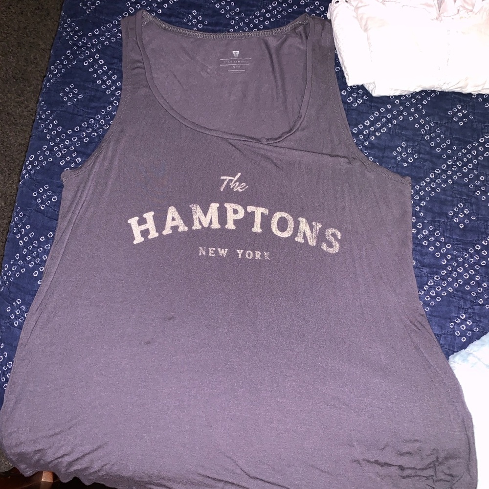 Hampton’s cotton on tank top